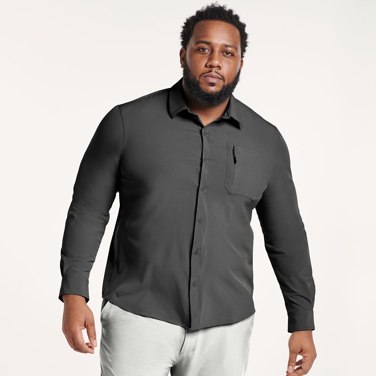 Big ☀ Tall FLX Button-Down Shirt